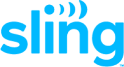 Sling logo in blue font