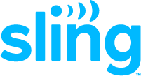 Sling logo in blue font
