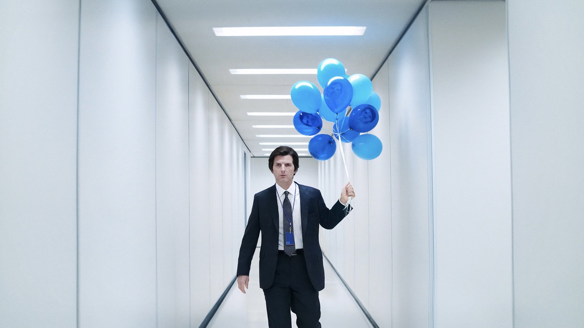 Adam Scott in "Severance."