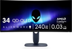 alienware qd-oled curved gaming monitor
